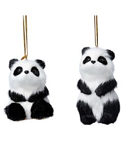 Gisela Graham - Faux Fur Black Gorilla Tree Decoration